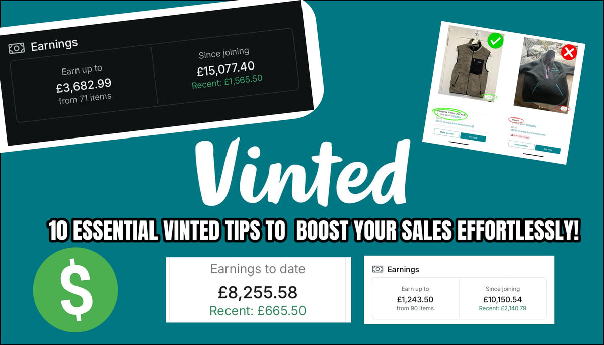 vinted tips to boost sales