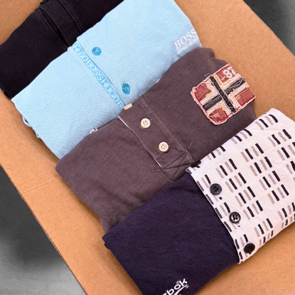 MIXED BRANDED POLOS