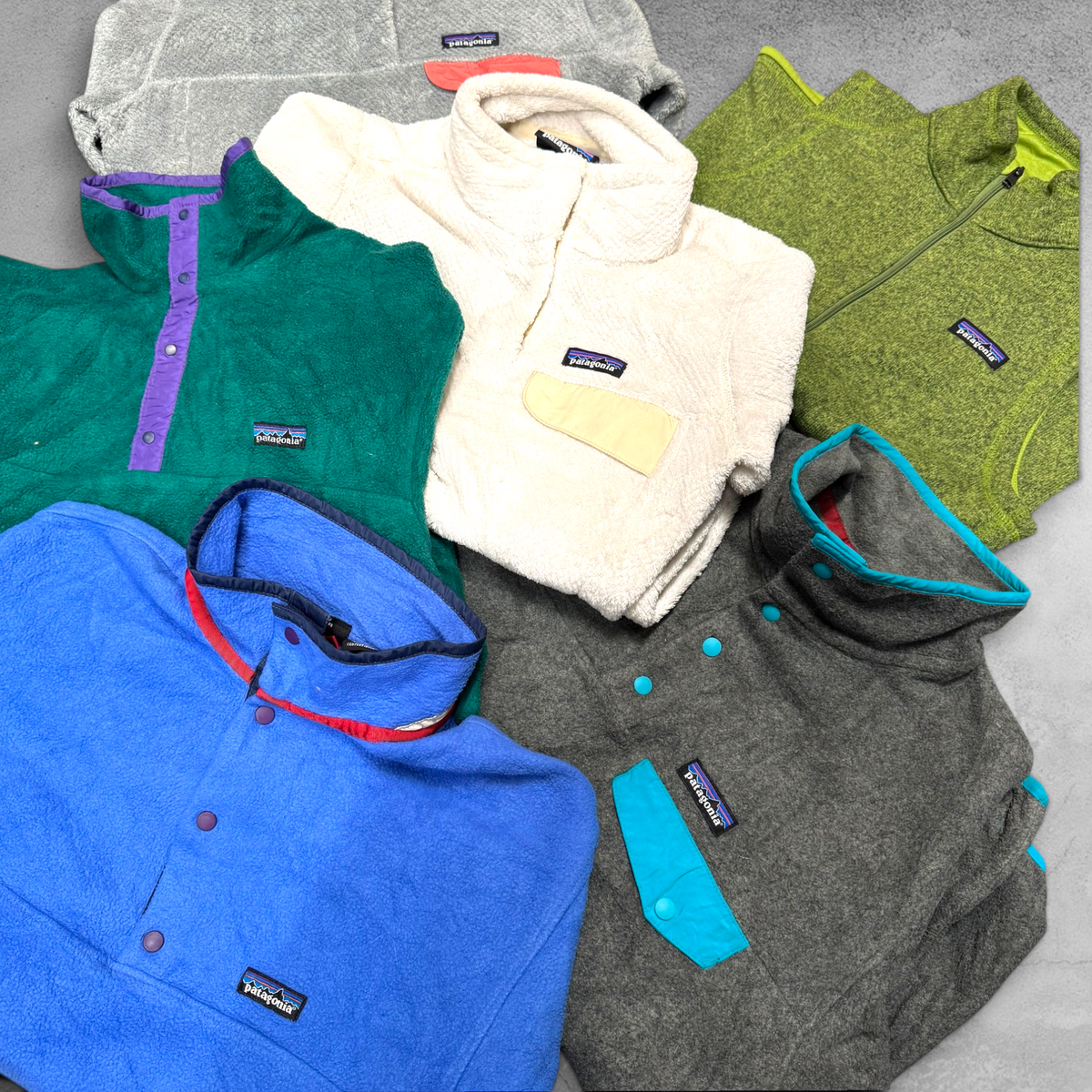 PATAGONIA FLEECE x 15 PIECES