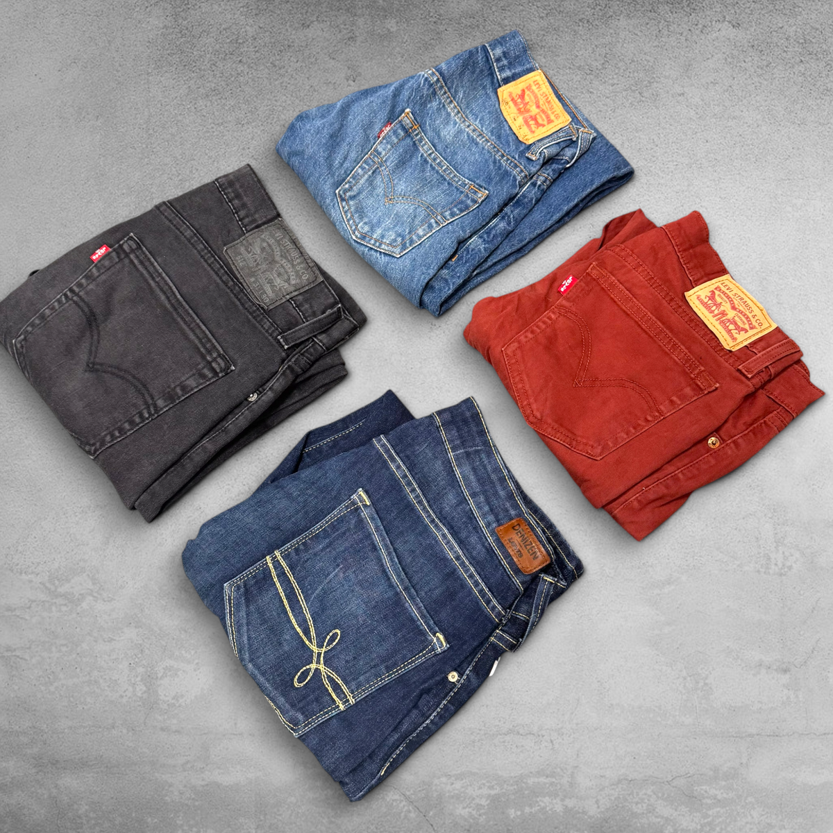 MIXED LEVI JEANS x 20