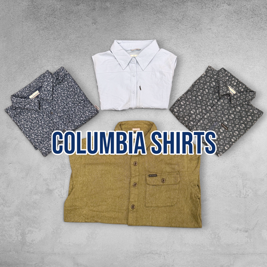 COLUMBIA SHIRTS x 25