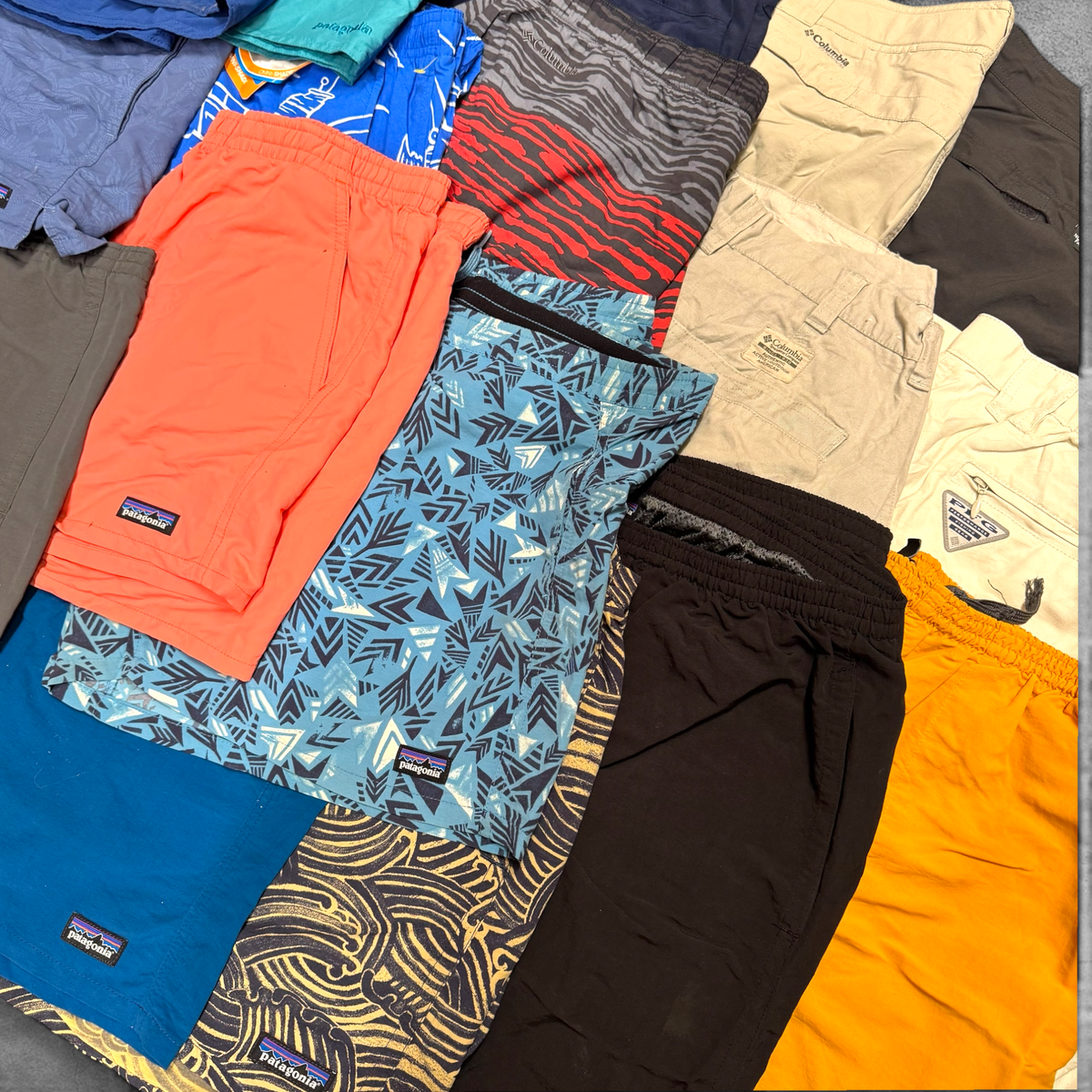 PATAGONIA COLUMBIA TNF SHORTS x 22