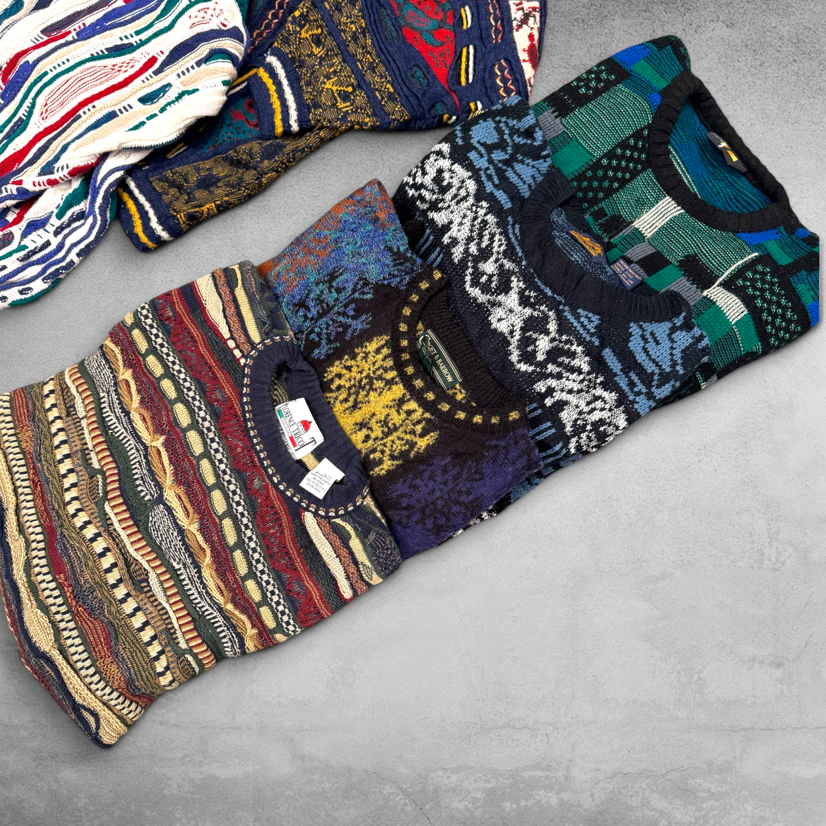 COOGI STYLE FUNKY KNIT x 6 (exact lot)