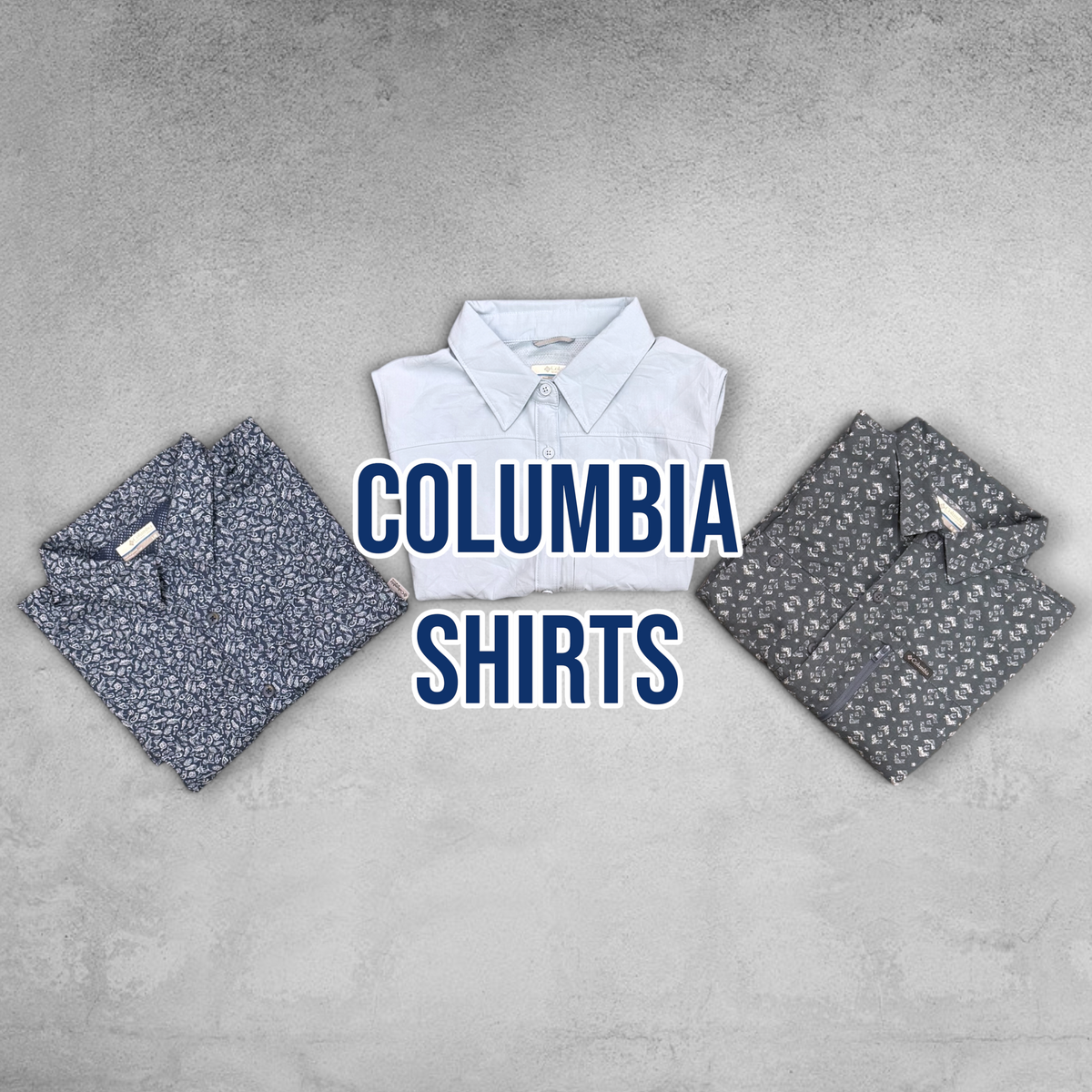 COLUMBIA SHIRTS x 25