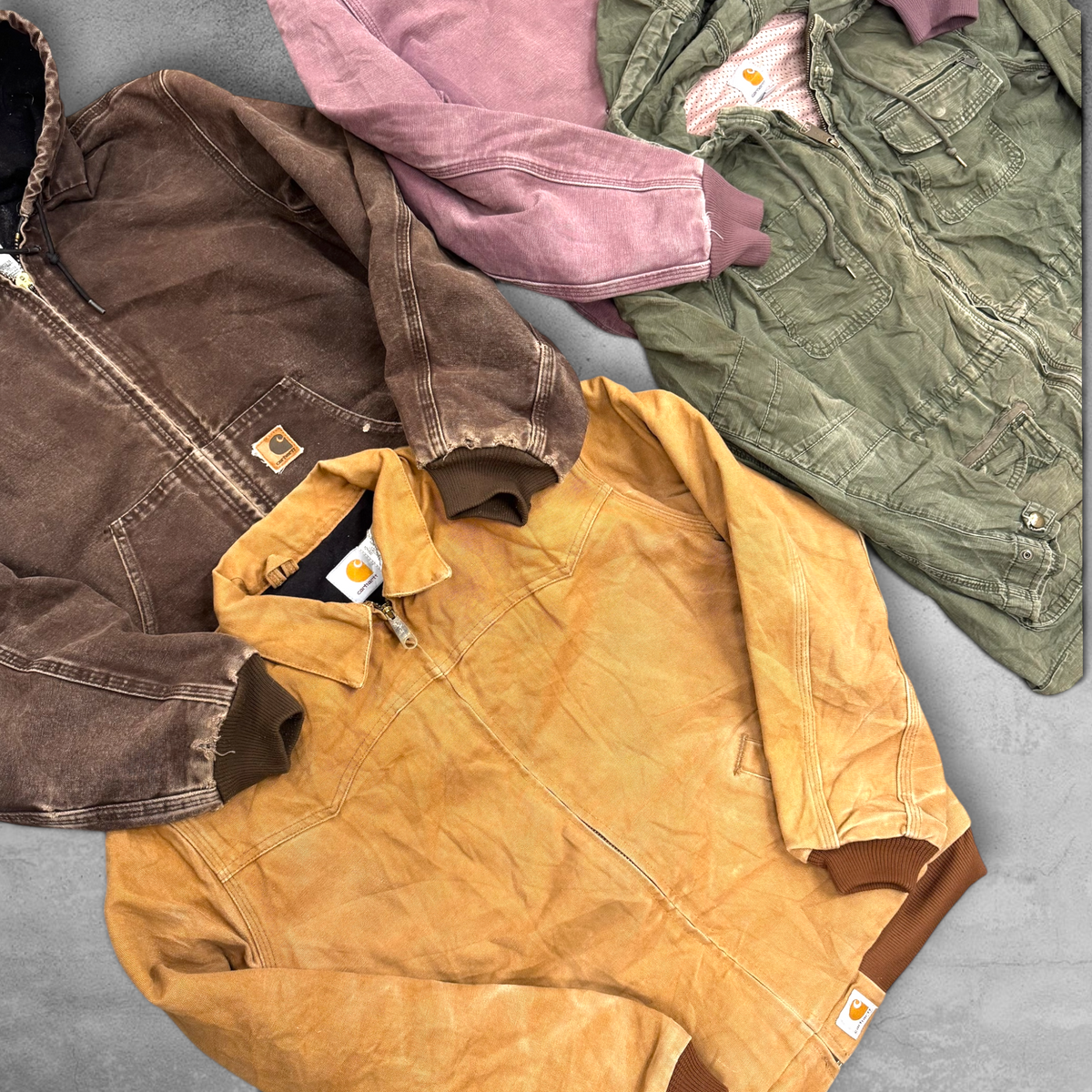 CARHARTT JACKETS x 10