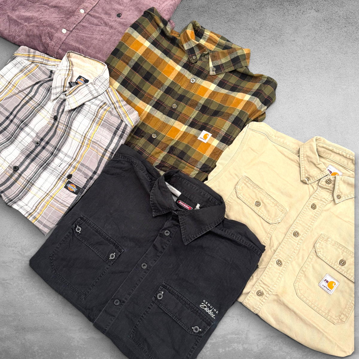 CARHARTT DICKIES SHIRTS x 30