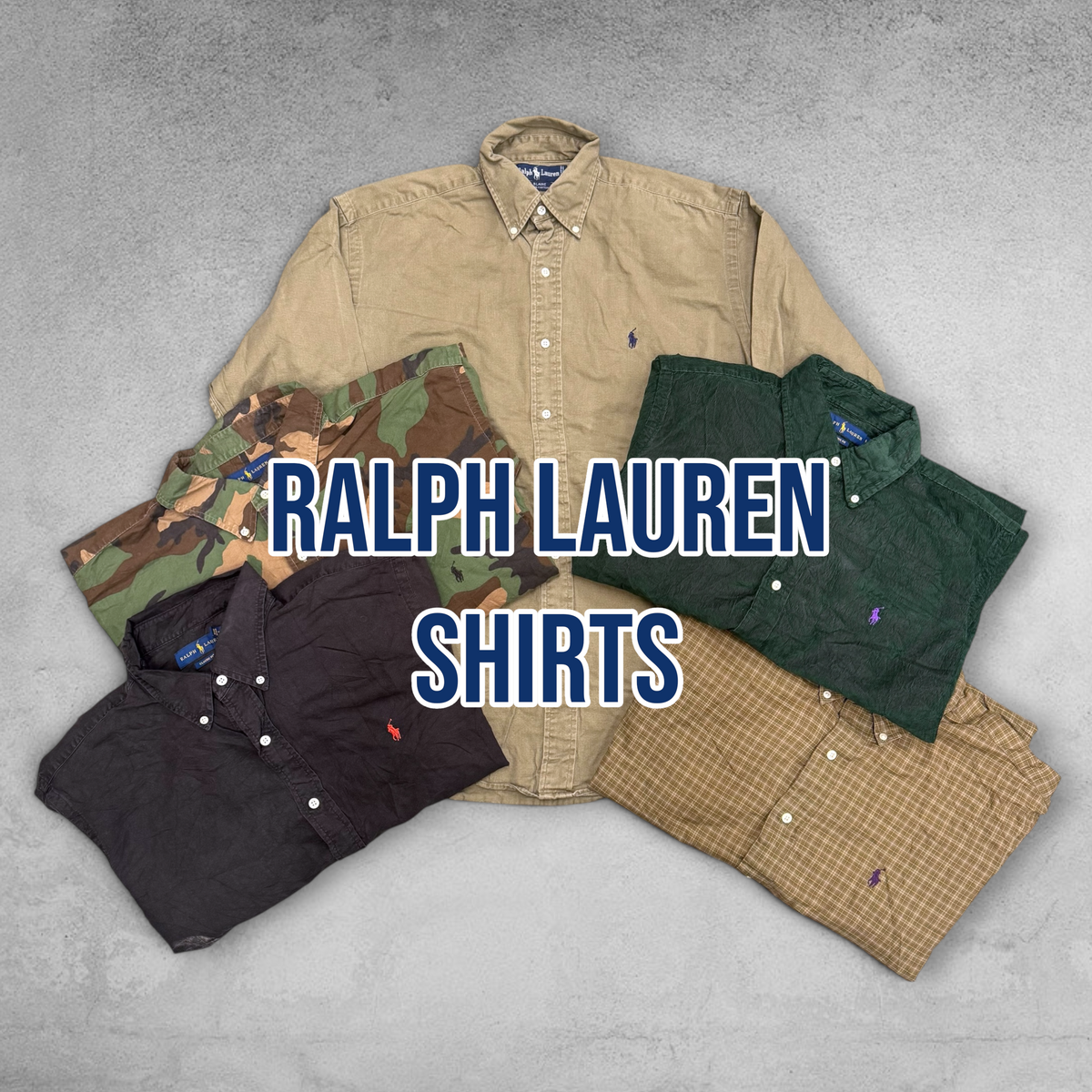 RALPH LAUREN SHIRTS x 25