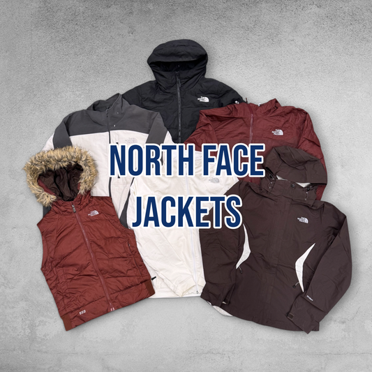 NORTH FACE JACKET MIX x 15