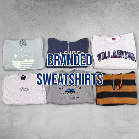 MIX BRANDED SWEATSHIRT MIX x 20