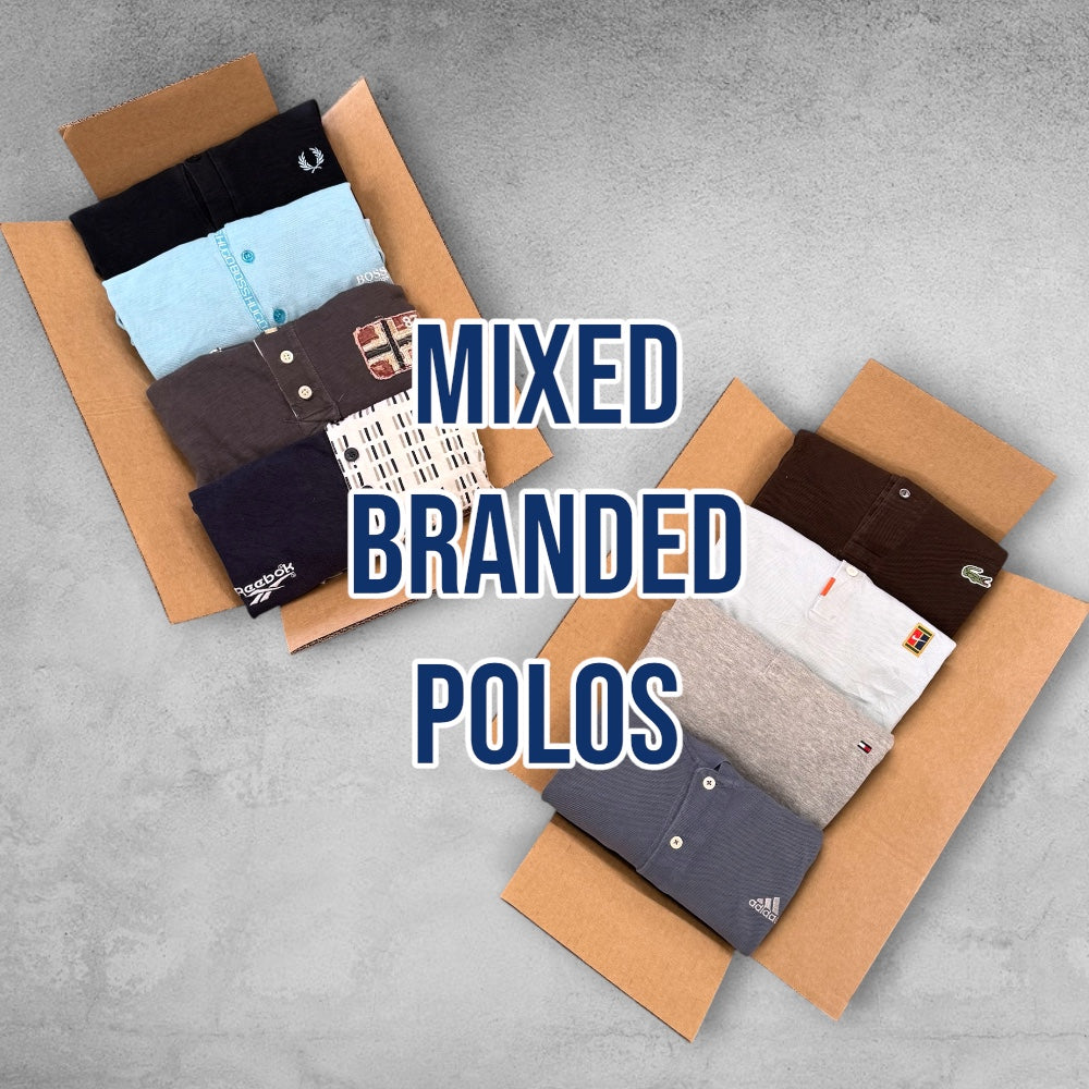 MIXED BRANDED POLOS